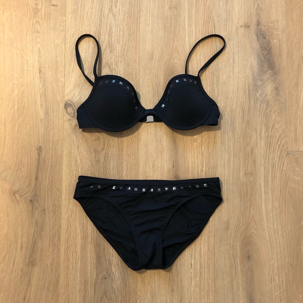 Calvin Klein Swimwear Studded Bikini
